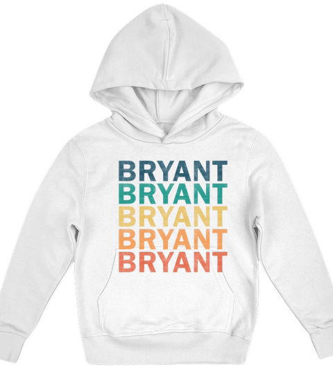 Bryant Name T Shirt - Bryant Vintage Retro Name Gi Kids Hoodie