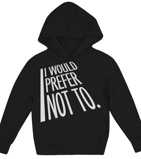 I prefer not to Kids Hoodie