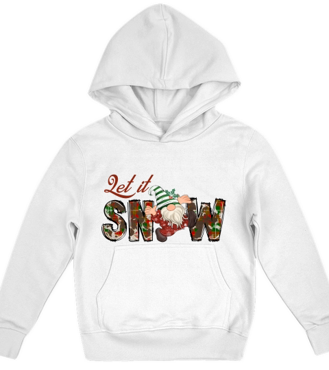 Let it snow merry christmas Kids Hoodie