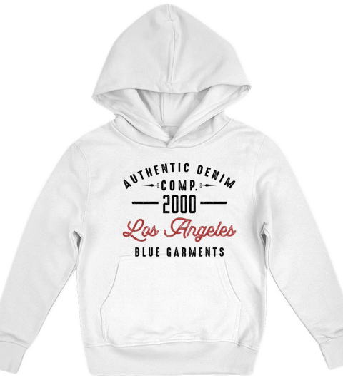 Los Angeles California Republic 2000 Vintage Kids Hoodie