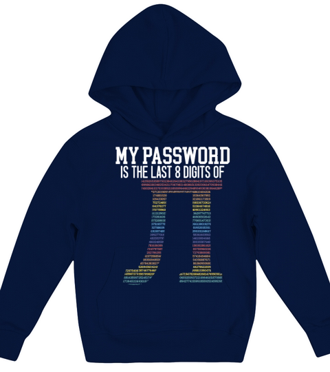 Math Instructor Math Teacher Mathematician Pi Day Kids Hoodie