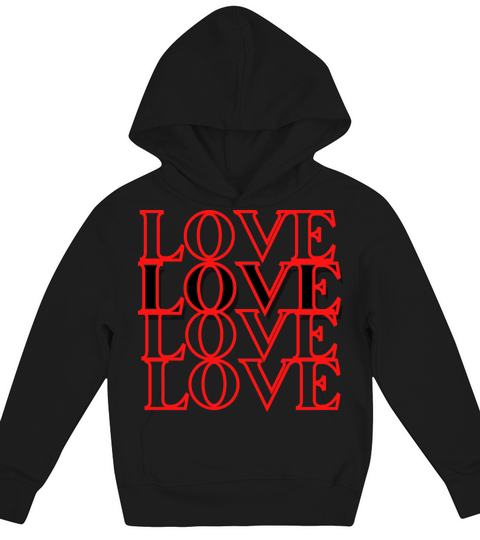 Vintage valentines day Kids Hoodie