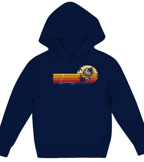 Zodiac Pisces Star Sign Kids Hoodie