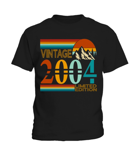 2004 vintage vintage retro birthday gift Kids T-Shirt