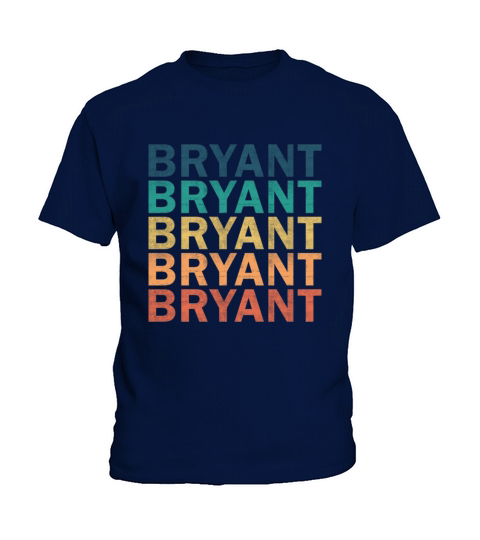 Bryant Name T Shirt - Bryant Vintage Retro Name Gi Kids T-Shirt