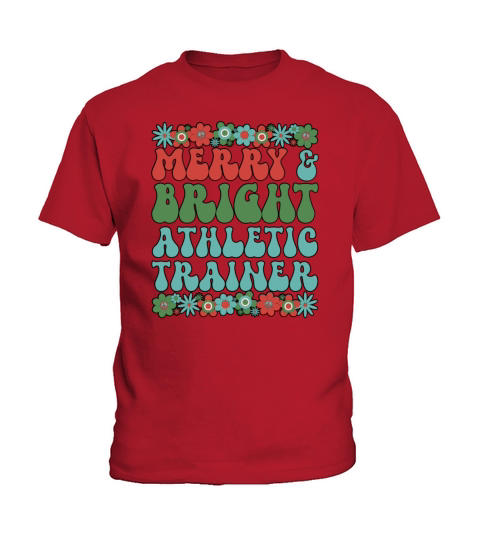 Certified Athletic Trainer Christmas AT Xmas Gifts Kids T-Shirt
