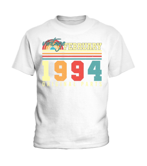 Gift Idea Vintage February 1994 Kids T-Shirt
