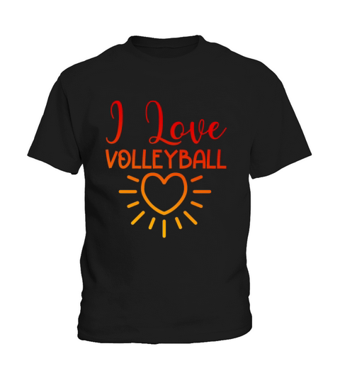I love volleyball Kids T-Shirt