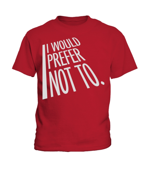 I prefer not to Kids T-Shirt