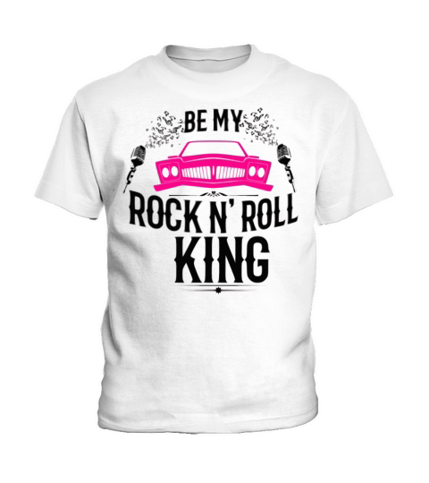 rock n roll cadillac rockabilly cool slogan gift Kids T-Shirt