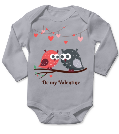 be my valentine1516 Long Sleeve Baby One-Piece