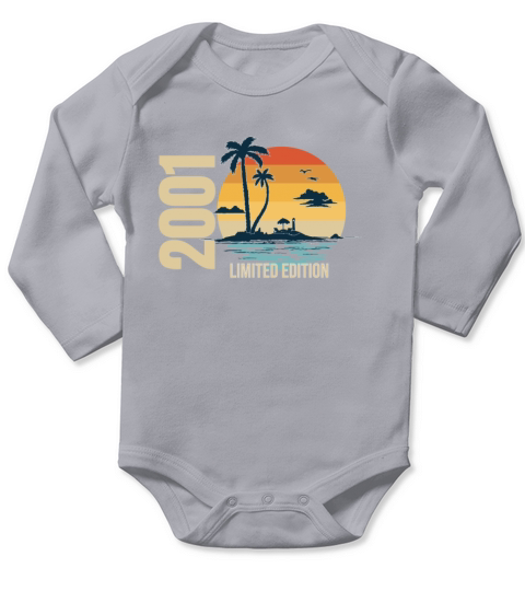 Birthday Limited Edition 2001 Long Sleeve Baby One-Piece