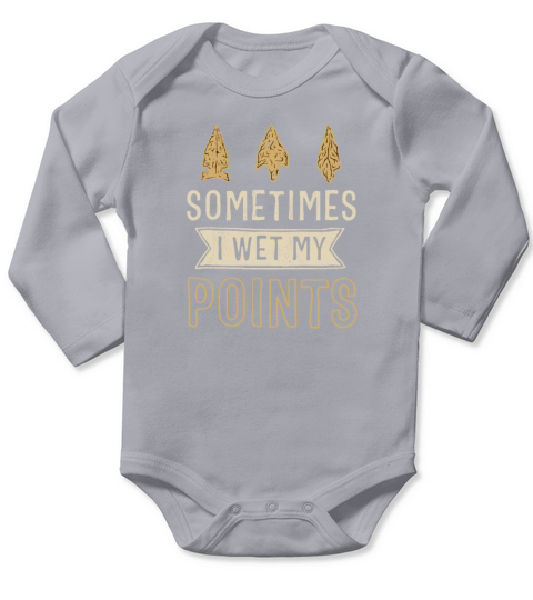 Funny Arrowhead Collecting Vintage Look Gifts Long Sleeve Baby One-Piece