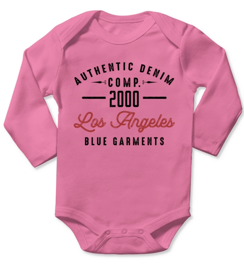 Los Angeles California Republic 2000 Vintage Long Sleeve Baby One-Piece