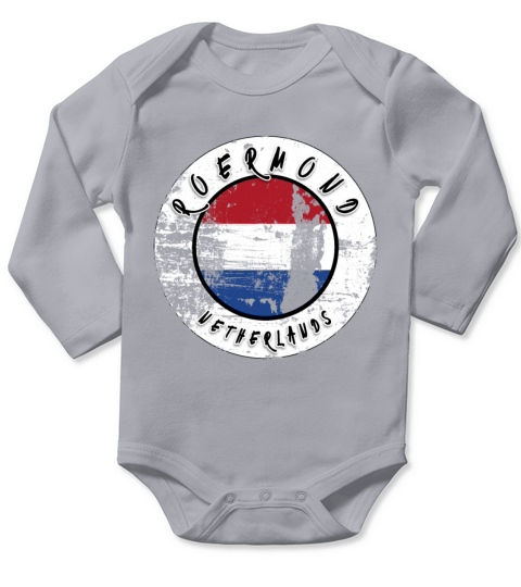 Roermond Netherlands Vintage Long Sleeve Baby One-Piece