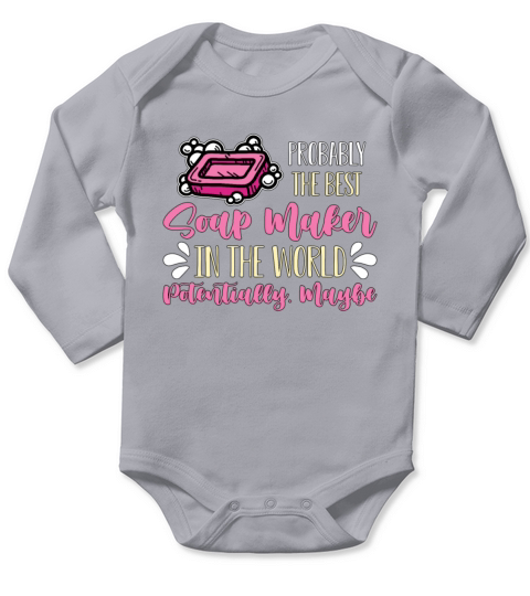 Soapmaking Probably The Best Soap Maker Handicraft Long Sleeve Baby One-Piece