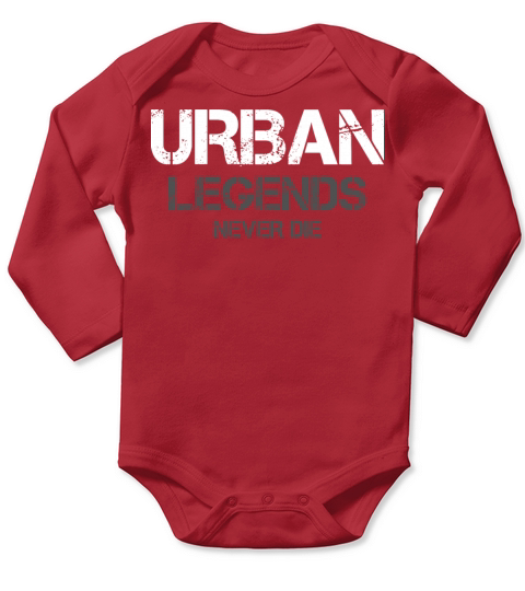 Urban-Legends Never Die-Ohioan Pride Vintage Long Sleeve Baby One-Piece