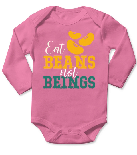 vegan saying Long Sleeve Baby One-Piece