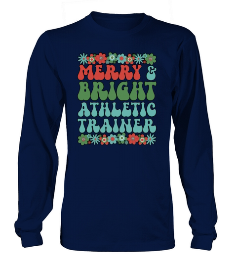Certified Athletic Trainer Christmas AT Xmas Gifts Long sleeved Unisex