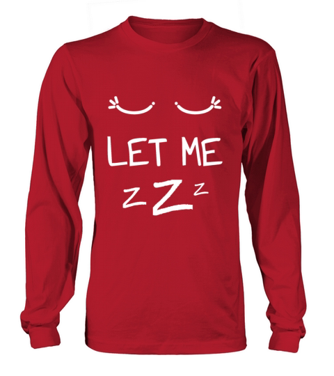 Let Me Sleep Eyes Women Men Girls Pajamas Long sleeved Unisex