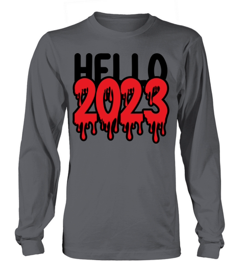 NEW YEAR 2023 Long sleeved Unisex