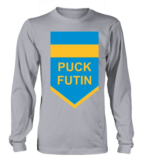 puck futin logo design Long sleeved Unisex