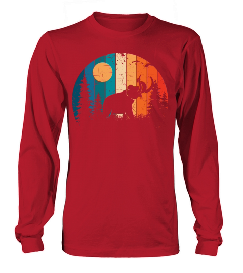 Retro Prehistoric Animal Mammoth Long sleeved Unisex