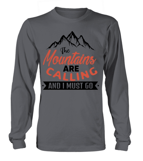 Vintage Mountains Climber Hiker Long sleeved Unisex