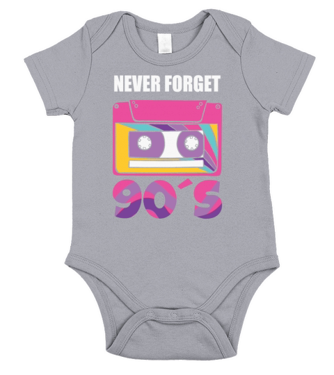 Cassette Type Vintage Cassette Retro Cassette Love Short Sleeve Baby One-Piece