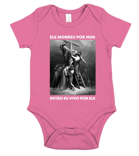 Christian Verse - Jesus Died For Me So I live for Short Sleeve Baby One-Piece