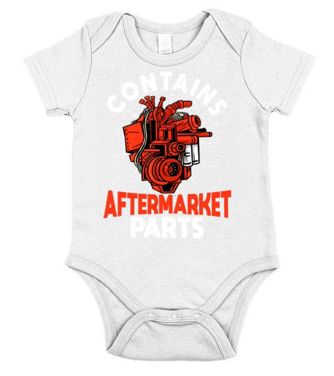 Contains Aftermarket Parts Open Heart Surgery Short Sleeve Baby One-Piece