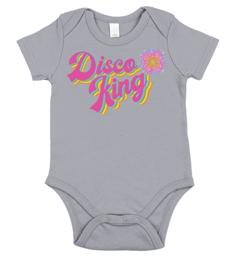 Disco Ball Club Lifes Retro Vintage Groovy Party Short Sleeve Baby One-Piece