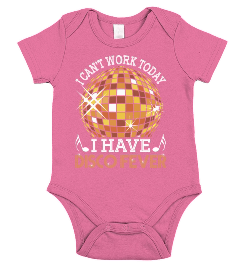 Disco Fever Party Retro Vintage Club Groovy Lifes Short Sleeve Baby One-Piece