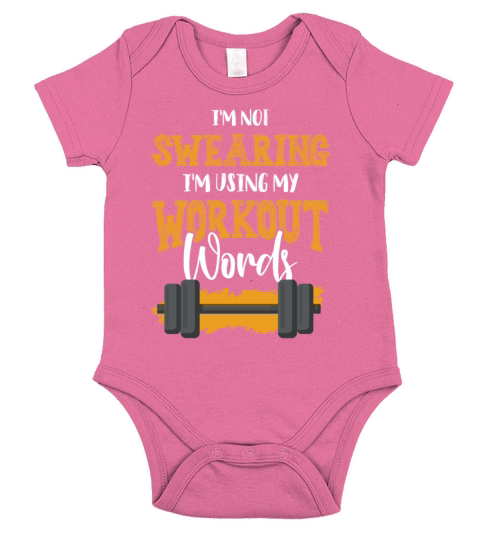 fitness sport saying Short Sleeve Baby One-Piece