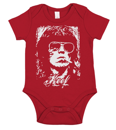 Keith Richards Keef Fan Short Sleeve Baby One-Piece