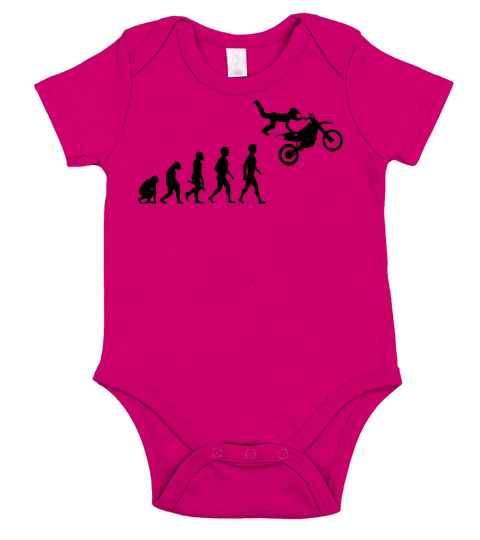 motorrad moped motorcycle motorbike evolution14 Short Sleeve Baby One-Piece