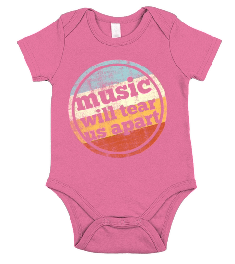 music will tear us apart Short Sleeve Baby One-Piece