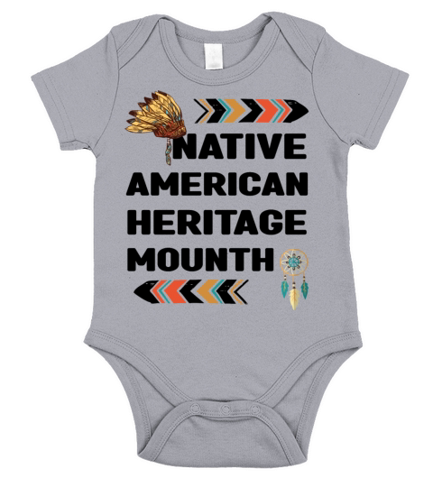 Native American Heritage Month Short Sleeve Baby One-Piece