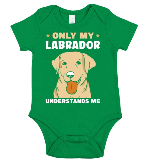 Only my Labrador understands me Short Sleeve Baby One-Piece