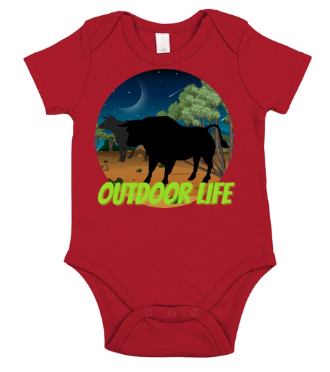 Outdoor Life Short Sleeve Baby One-Piece