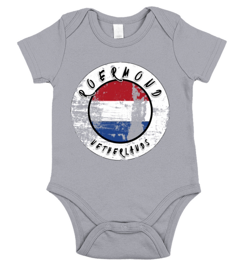 Roermond Netherlands Vintage Short Sleeve Baby One-Piece