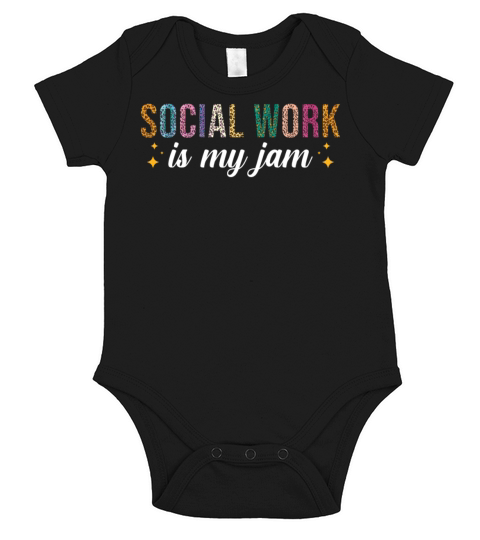 Social Work is my Jam Short Sleeve Baby One-Piece