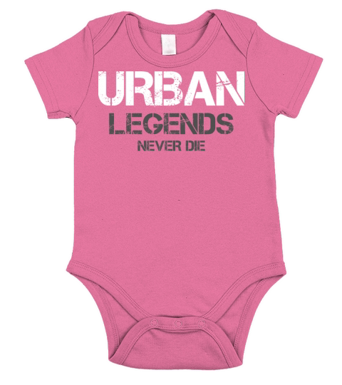 Urban-Legends Never Die-Ohioan Pride Vintage Short Sleeve Baby One-Piece