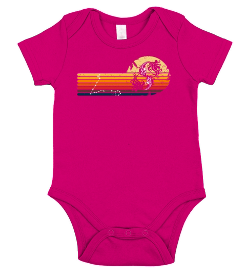 Zodiac Pisces Star Sign Short Sleeve Baby One-Piece
