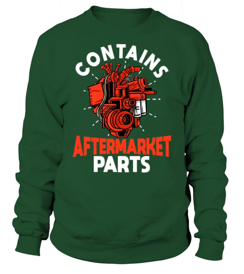 Contains Aftermarket Parts Open Heart Surgery Sweatshirt Unisex