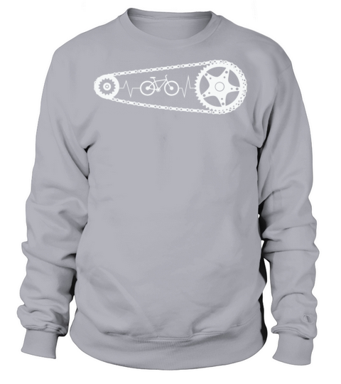 Cyclists Heartbeat Sweatshirt Unisex