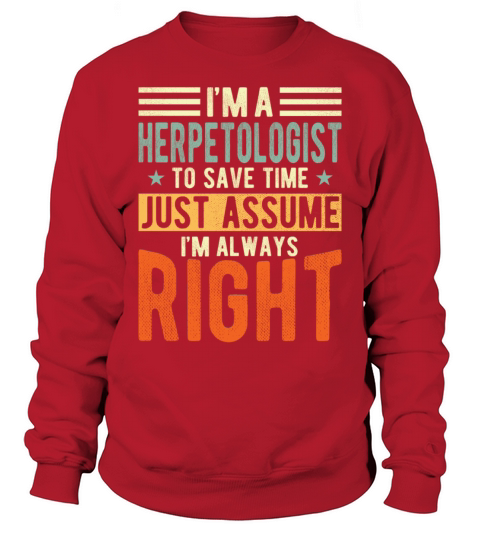 Herpetologist Sweatshirt Unisex