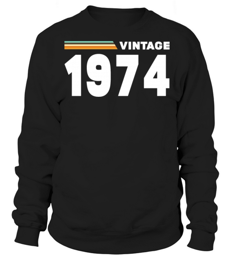 vintage 1974 Sweatshirt Unisex
