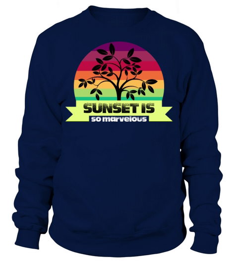 Vintage sunset t shirt design Sweatshirt Unisex
