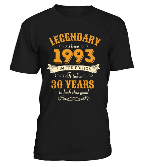30th Birthday Vintage 1993 T-Shirt Unisex
